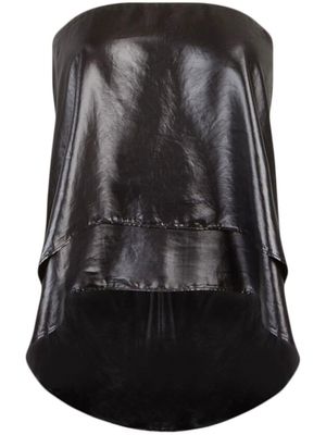 RTA haut cintré à design sans bretelles - Noir