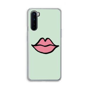 Kusje: OnePlus Nord Transparant Hoesje
