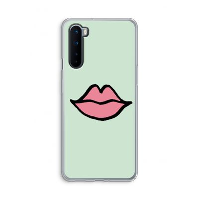 Kusje: OnePlus Nord Transparant Hoesje