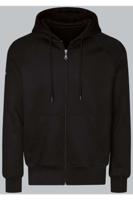 TRIGEMA Regular Fit Hooded Sweatshirt zwart, Effen - thumbnail