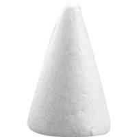 Piepschuim kegel - wit - H6 cm - styropor vormen - Hobby/diy - knutselmateriaal