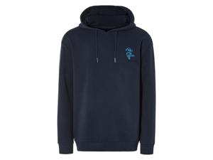 Heren hoodie (M, Marineblauw)