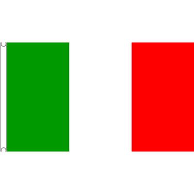 Mega landen vlag van Italie - 150 x 240 cm - polyester - versiering