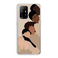Sweet creatures: Oppo A94 5G Transparant Hoesje