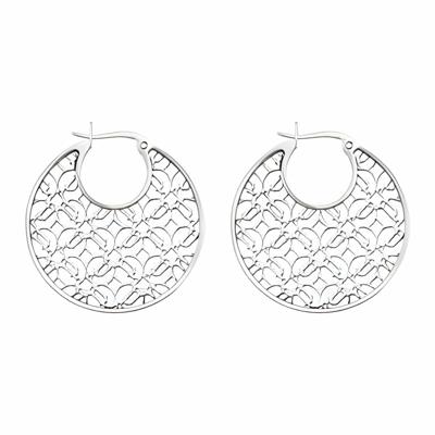 Dames oorbellen Police PJ25593ESS.01 Roestvrij staal 3 cm