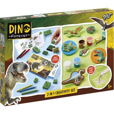Totum Dino Gipsgieten 2 In 1 Set