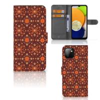 Samsung Galaxy A03 | Telefoon Hoesje | Batik Brown