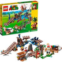 LEGO Super Mario - Uitbreidingsset: Diddy Kongs mijnwagenrit constructiespeelgoed 71425