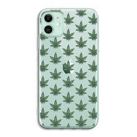 Weed: iPhone 11 Transparant Hoesje