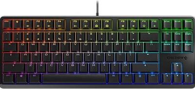 G80-3000 S TKL - Toetsenbord - backlit - USB - VS internationaal - toetsschakelaar: CHERRY MX Red Linear - zwart G80-3000 S TKL - Toetsenbord - backlit - USB - VS internationaal - toetsschakelaar: CHERRY MX Red Linear - zwart