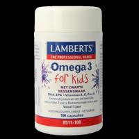 Lamberts Visolie omega 3 for kids 100 Capsules