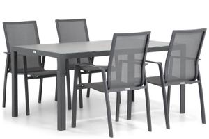 Lifestyle Ultimate/Varano 160 cm dining tuinset 5-delig