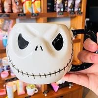 Halloween Skull Jack koffiemok - de nachtmerrie voor Kerstmis Jack figurale mok 400ml keramische Ghost Tea Cup - cartoon drinkware - beste verjaardagscadeau - grappig Halloween cadeau Lightinthebox