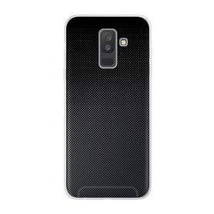 Musketon Halftone: Samsung Galaxy A6 Plus (2018) Transparant Hoesje