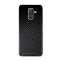 Musketon Halftone: Samsung Galaxy A6 Plus (2018) Transparant Hoesje