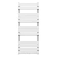 Handdoekradiator BWS Ress Middenaansluiting 681W 120x50 cm Wit Boss & Wessing