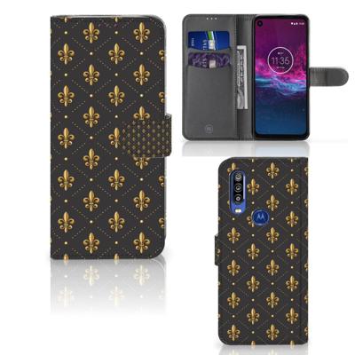 Motorola One Action | Telefoon Hoesje | Franse Lelie