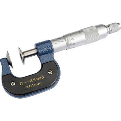 Dasqua 4111-8102 Schijfmicrometer Met controlemaat 0 - 25 mm DIN 863 Dasqua 4111-8102 Schijfmicrometer Met controlemaat 0 - 25 mm DIN 863