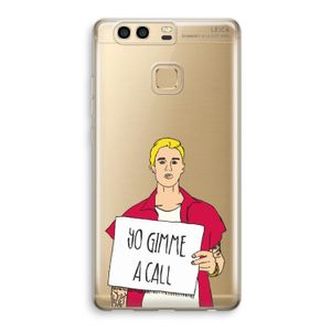 Gimme a call: Huawei P9 Transparant Hoesje
