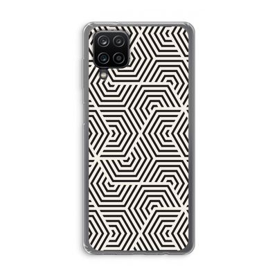 Magic pattern: Samsung Galaxy A12 Transparant Hoesje