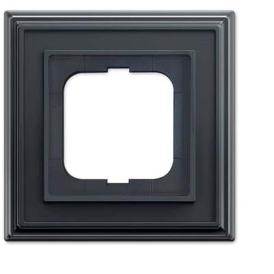 Busch-Jaeger 2CKA001754A4678 Frame Frame 1-voudig Zwart-grijs, Antraciet 1 stuk(s)