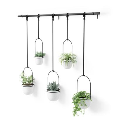 Umbra Triflora plantenhouder 137x18x94cm voor 5 planten Staal Wit 1018086-660