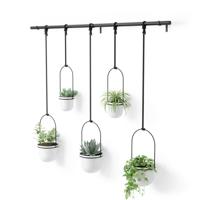 Umbra Triflora plantenhouder 137x18x94cm voor 5 planten Staal Wit 1018086-660