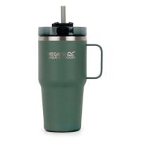 Beker met Rietje Regatta Thermo Insulated Mug 600 ml Groen Roestvrij staal