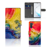 Hoesje Samsung Galaxy Note 10 Watercolor Dark - thumbnail
