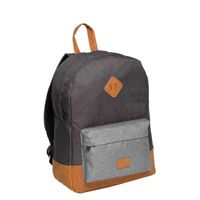 New Rebels ® Creek - Rugzak - Rugtas - 16L - Nylon - Zwart Grijs