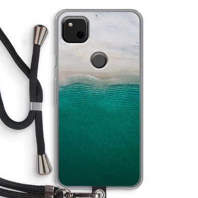 Stranded: Pixel 4a Transparant Hoesje met koord