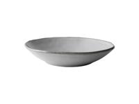 Dutch Rose Organic diep bord grijs 4st