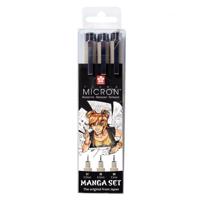 Sakura • pigma micron manga set 3stuks