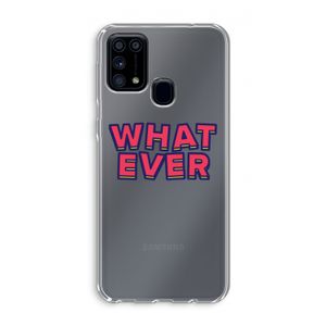 Whatever: Samsung Galaxy M31 Transparant Hoesje