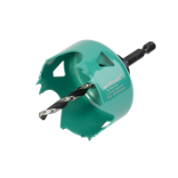 Wolfcraft Carbonstalen gatenzaag | Ø60mm | 1 stuk - 5966000