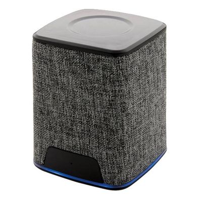 Xd Collection Speaker Light Up Bluetooth 14 Cm Abs Grijs 2-delig