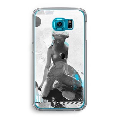 I will not feel a thing: Samsung Galaxy S6 Transparant Hoesje