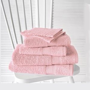 De Witte Lietaer Helene Handdoeken set met washanden Almond Blossom, 6 delig