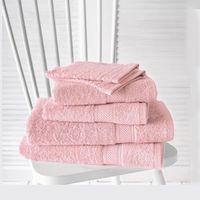 De Witte Lietaer Helene Handdoeken set met washanden Almond Blossom, 6 delig