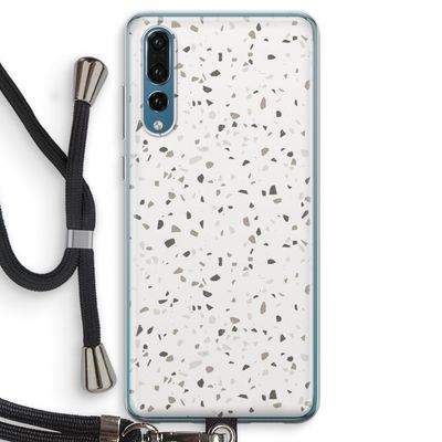 Terrazzo N°14: Huawei P20 Pro Transparant Hoesje met koord