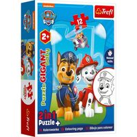 Paw Patrol Inkleur Puzzel - Baby - thumbnail