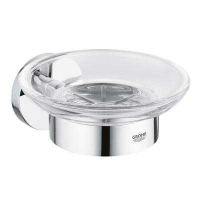 GROHE Essentials Zeepschaal - met houder - wandmontage - chroom 40444001