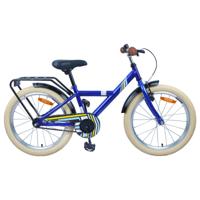 VidaXL Kinderfiets 20 inch voor 6-11 jaar oud donkerblauw