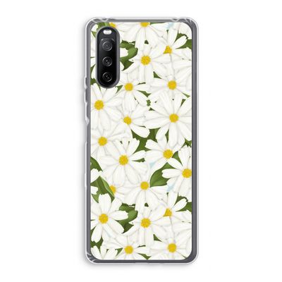 Summer Daisies: Sony Xperia 10 III Transparant Hoesje