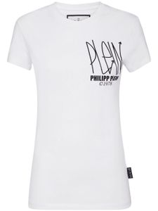 Philipp Plein t-shirt à patch logo - Blanc