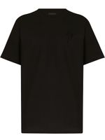 Giuseppe Zanotti t-shirt à col ras du cou - Noir