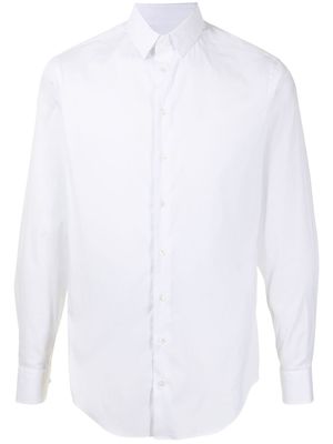 Giorgio Armani chemise à boutonnière - Blanc