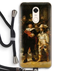 De Nachtwacht: Xiaomi Redmi 5 Transparant Hoesje met koord