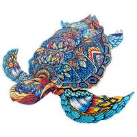 Puzzel A4 schildpad