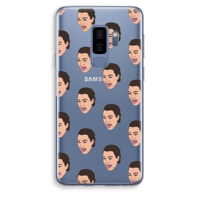 Ugly Cry Call: Samsung Galaxy S9 Plus Transparant Hoesje